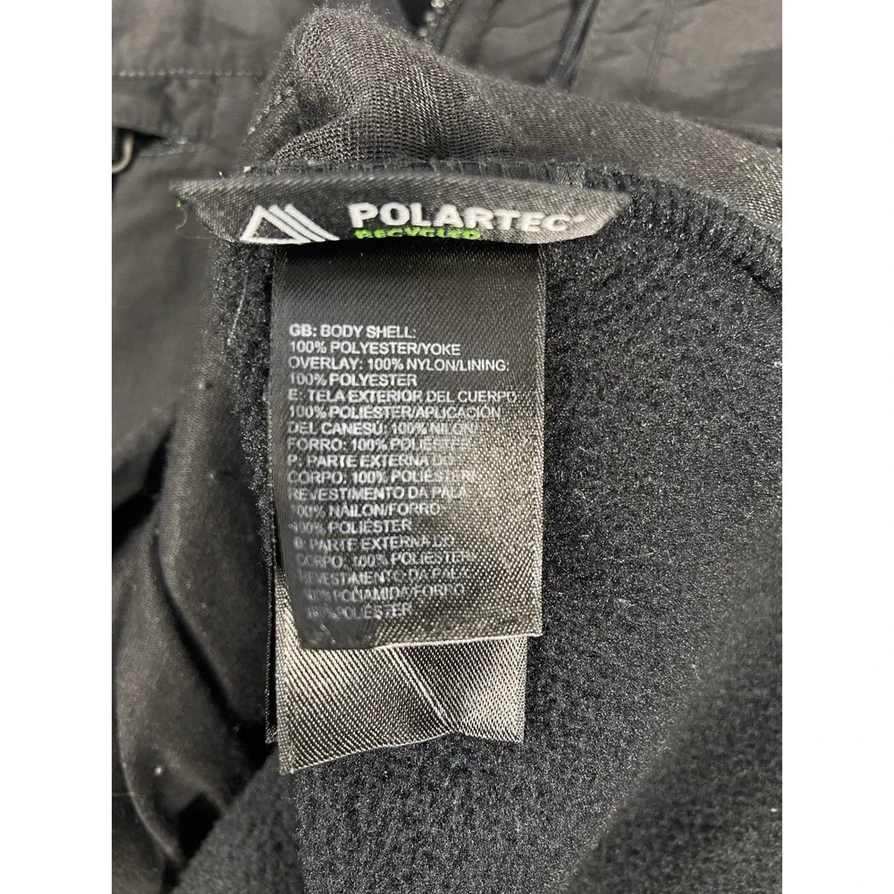 The North Face Denali Jacket Mens XL Black Fleece Lined Full Zip Polartec